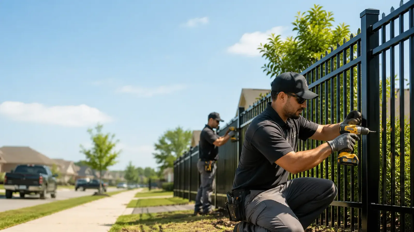 Metal Fence Installation in Ypsilanti, MI